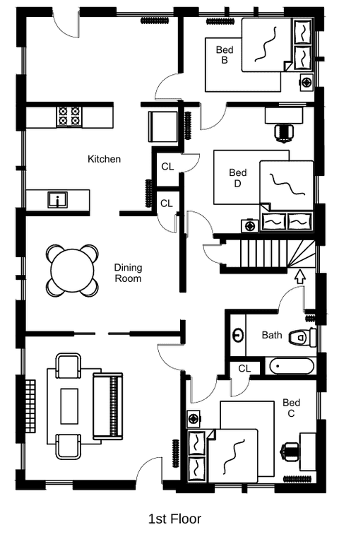 Photo of "#1098-B: Full Bedroom B" home