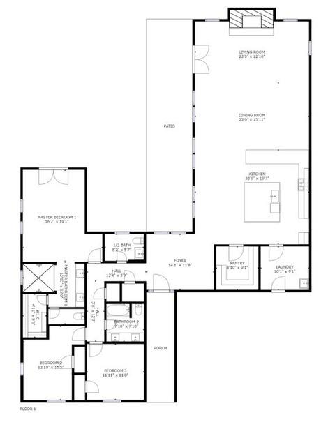 Photo of "#216: Sleekly renovated Braeswood Place home with large yard (Has a House)" home
