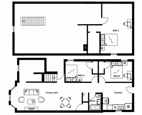 Photo of "#1785-B: Queen Bedroom B" home