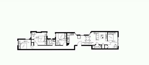 Photo of "#1728-C: Queen Bedroom C" home