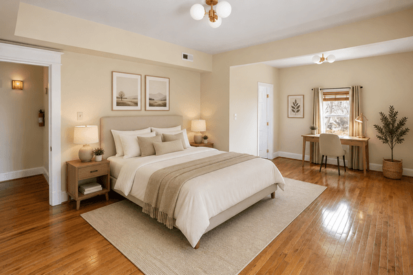 Photo of "#866-A: Queen Bedroom A w/ Private Bathroom" home