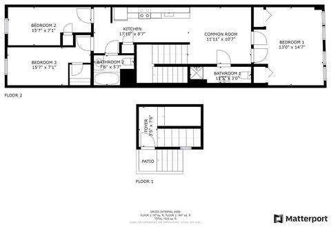 Photo of "#4d3: Sleek North Philadelphia West apartment near Temple U (Has an Apartment)" home